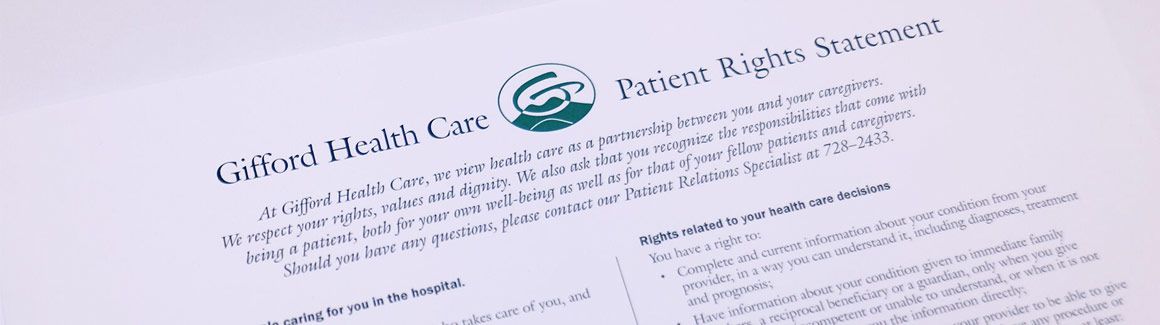 Patient Bill of Rights