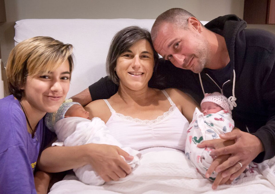 Gifford Birthing Center - first twins born