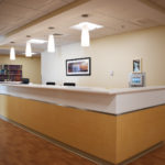 Nurses Station in Gifford's New Ob/Gyn & Midwifery Clinic